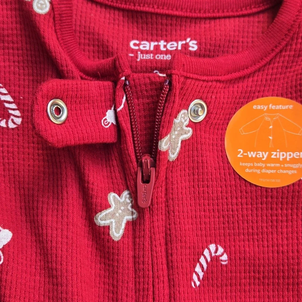 Carter Baby Christmas Footed Sleeper 3 Months